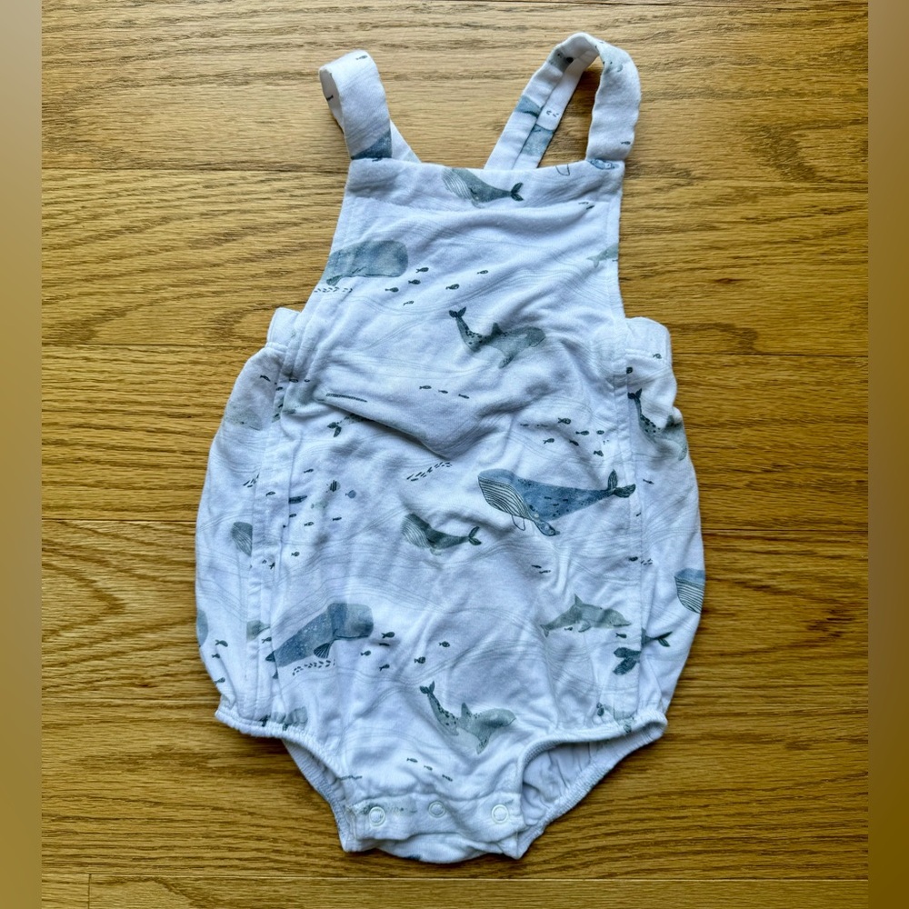 Angel Dear bamboo romper 3-6 months